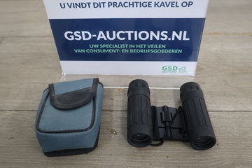Afbeelding van Zwarte verrekijker met draagtas