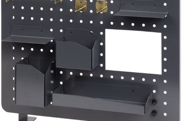 Afbeelding van Ophangbord Zwart - 24 diverse onderdelen