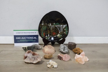 Afbeelding van Luxembourg wandbord met Stenenverzameling