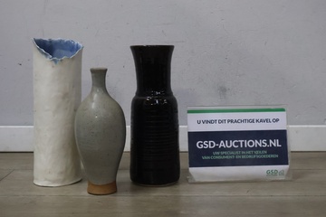 Afbeelding van Keramische vazen 3 stuks