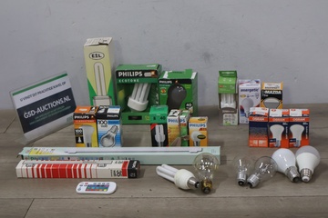 Afbeelding van Mix van spaarlampen en gloeilampen 22 stuks
