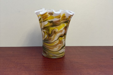 Afbeelding van Fidrio Mixed colours vaas, model Wave Picolo