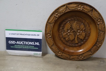 Afbeelding van Houten handgemaakte Wandbord''