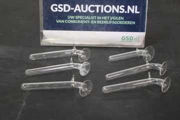 Afbeelding van Glazen messenleggers 6 stuks''