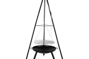 Afbeelding van BBQ Driepoot met vuurschaal inclusief grillrooster