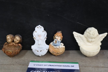 Afbeelding van Mix van wijwaterbakjes 4 stuks