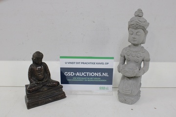 Afbeelding van Set van 2 Indische Godenbeelden