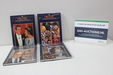 Afbeelding van Oranje ons voor huis door de eeuwen heen 4 stuks''