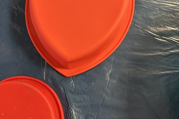 Afbeelding van ❤️ Set van 3 Siliconen Hartvormen – Ideaal voor Bakken & Cre