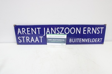 Afbeelding van Arent Janszoon Ernst Straat Buitenveldert Straatnaambord