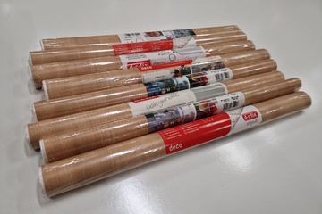 Afbeelding van 8 rollen DC fix zelfklevende decoratiefolie beuk  