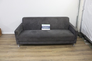 Afbeelding van Donkergrijs Stoffen 3-Zits Bank