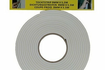 Afbeelding van 3x Tochtstrip zelfklevend rol 5.5 mtr