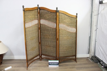 Afbeelding van Rotan Kamerscherm