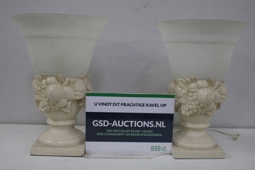 Afbeelding van Tafel lampen met fruitmotief