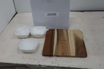 Afbeelding van Esmeyer Borrelplak met bakjes