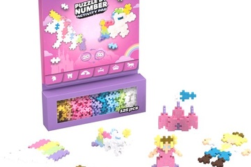 Afbeelding van Plus-Plus Activity Pad - Puzzle by Number - Fairy Tale