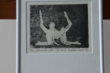 Afbeelding van Ets van T. vd Horst: Balletdans. No. 1/5 stuks
