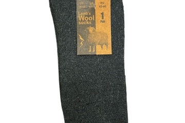Afbeelding van 12X Lamswollen sokken Unisex  43-46