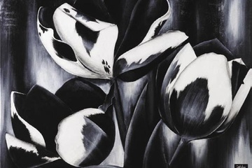 Afbeelding van Debby Frigge - van Zon,  Cow tulips, Afm: 50x70 cm