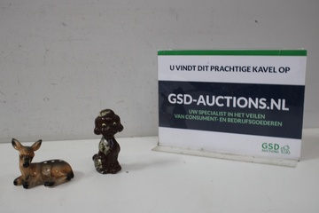 Afbeelding van Mix van Stenen Hondje & Stenen Hertje'