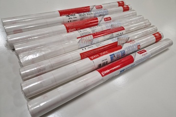 Afbeelding van 8 rollen DC-fix statische raamfolie 