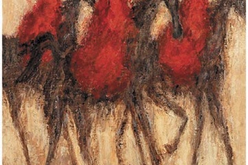 Afbeelding van Donna Dugan Going for a ride, Afm: 60x80 cm