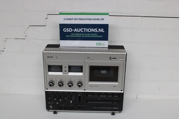 Afbeelding van Vintage Philips Cassette Deck N2521