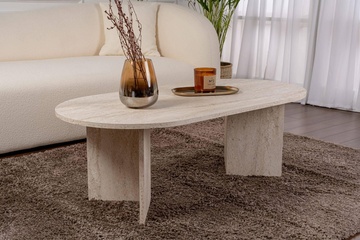 Afbeelding van Salontafel Sable - zandkleurig