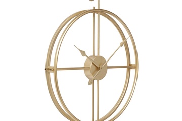 Afbeelding van LW Collection wandklok goud 52cm