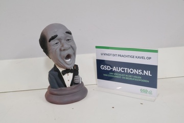 Afbeelding van Vintage Louis Armstrong Beeldje