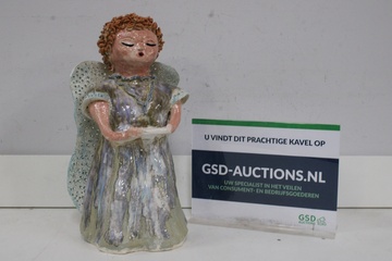 Afbeelding van Keramisch Roodharig Engelenbeeld