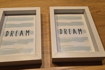 Afbeelding van Fotolijstje hout 5 stuks diverse maten