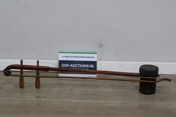 Afbeelding van Erhu een Chinees snaarinstrument