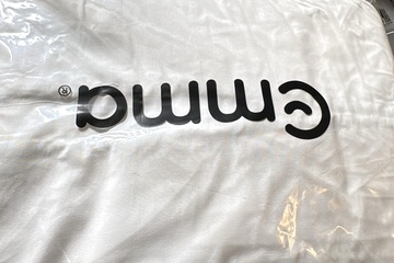 Afbeelding van Hoeslaken wit 180X210 wit 100% katoen percale