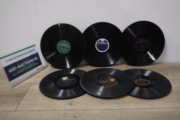 Afbeelding van Collectie Vintage Langspeelplaten, Bakeliet LP's''