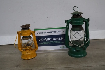 Afbeelding van Vintage stormlantaarns 2 stuks