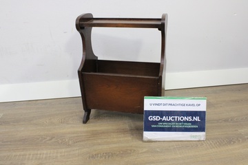 Afbeelding van Antiek Houten Lectuurbak'