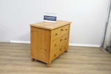 Afbeelding van Grenenhouten3-Laags Ladekast, Commode'