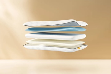 Afbeelding van Het Emma kussen 40X 70 in hoogte verstelbaar.