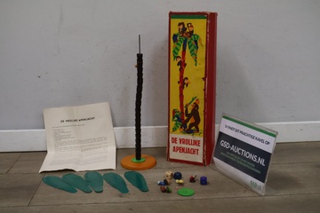 Afbeelding van Vintage kinderspel van De vrolijke apenjacht