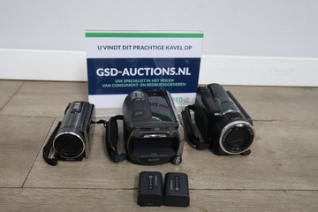 Afbeelding van Sony filmcamera's 3 stuks