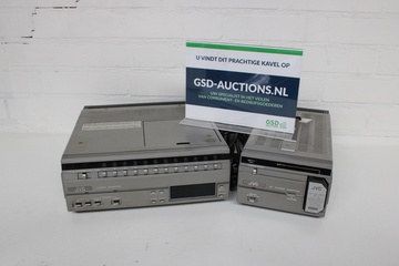 Afbeelding van JVC HR-2200EG draagbare VHS-videorecorder met Tuner/Adapter