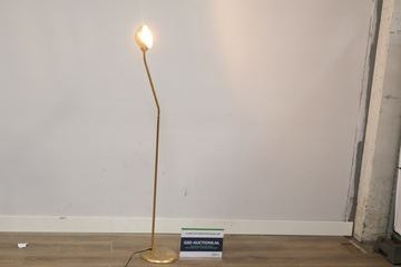 Afbeelding van Vloerlamp met gebogen arm