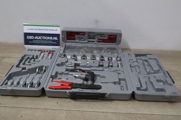 Afbeelding van Uitvouwbare Gereedschapskoffer met Handgereedschap