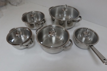 Afbeelding van King 10 delig pannenset inductie