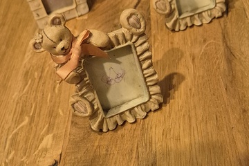 Afbeelding van 4 Mini lijstjes schattig beertje