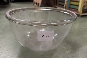 Afbeelding van 263. Glazen kom