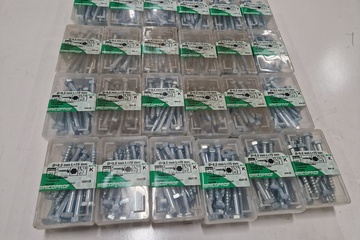 Afbeelding van 24 doos houtdraadbouten verzinkt 