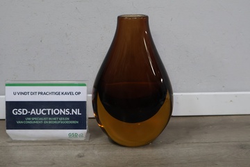 Afbeelding van Vintage Murano glazen vaas